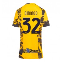 Camisa de Futebol Inter Milan Federico Dimarco #32 Equipamento Alternativo Mulheres 2024-25 Manga Curta